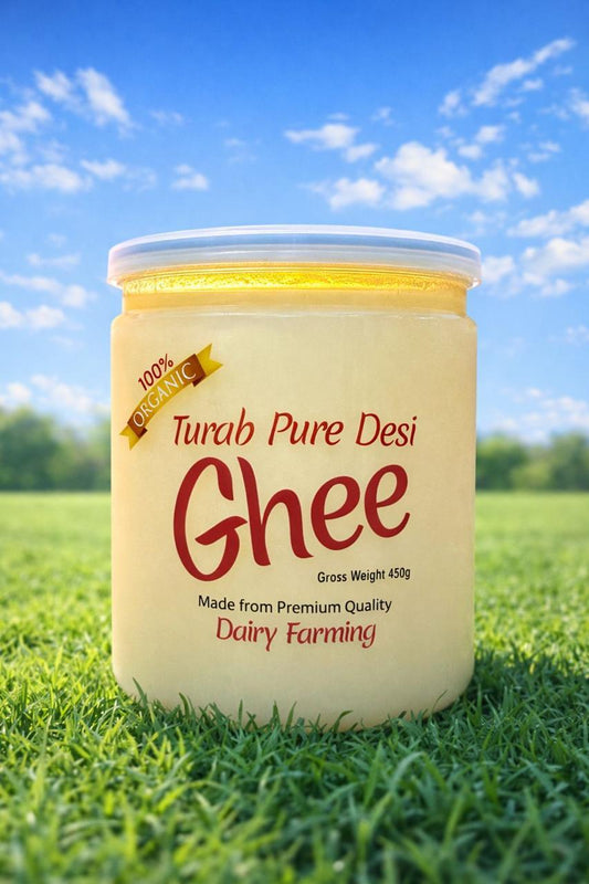 Premium Buffalo Desi Ghee – Rich, Thick & 100% Pure (450g )