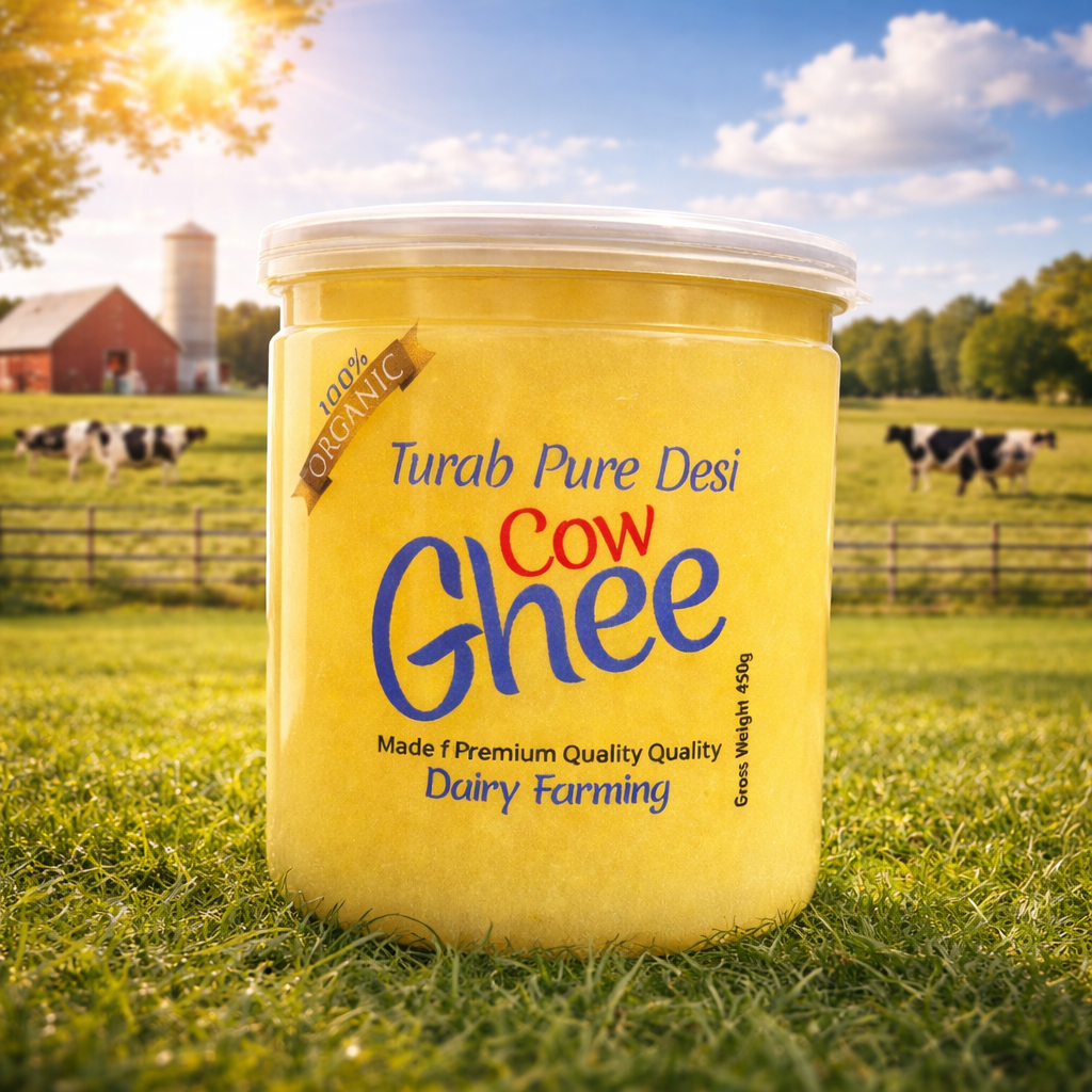 Premium Organic Cow Ghee 100% Pure Desi Ghee (450g )