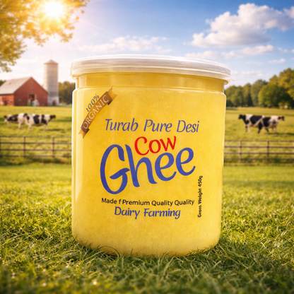 Premium Organic Cow Ghee 100% Pure Desi Ghee (450g )