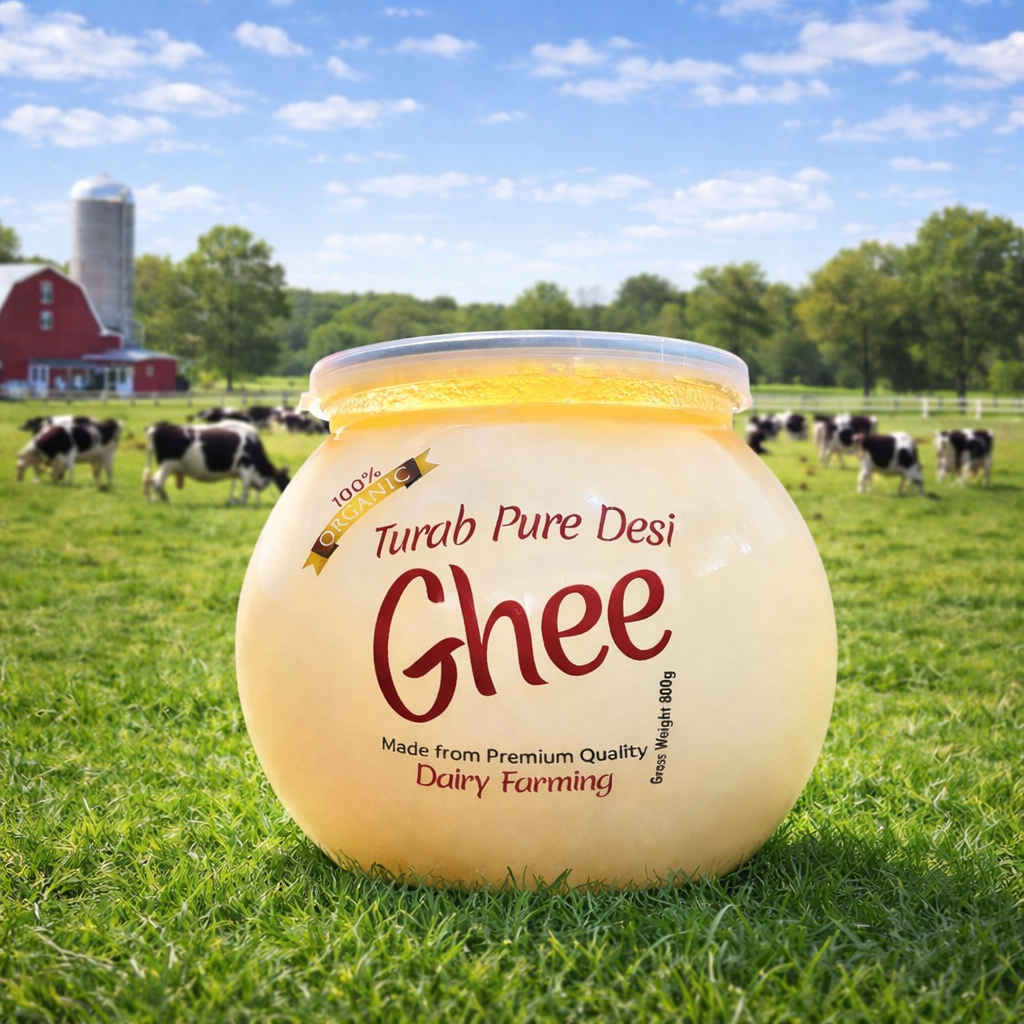 Premium Buffalo Desi Ghee Rich, Thick & 100% Pure ( 800g )