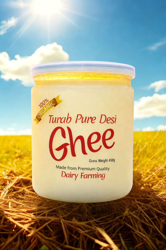 Premium Buffalo Desi Ghee – Rich, Thick & 100% Pure (450g )