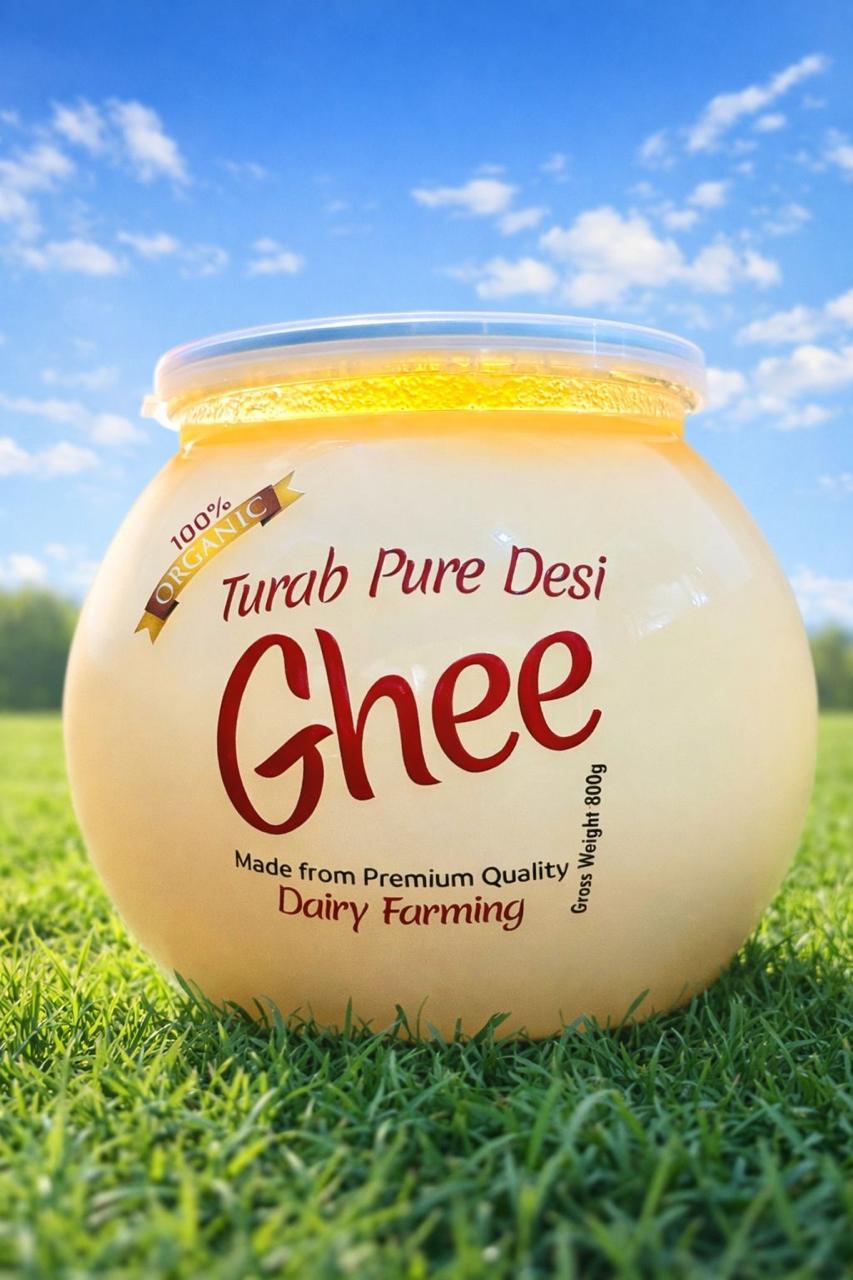 Premium Buffalo Desi Ghee Rich, Thick & 100% Pure ( 800g )
